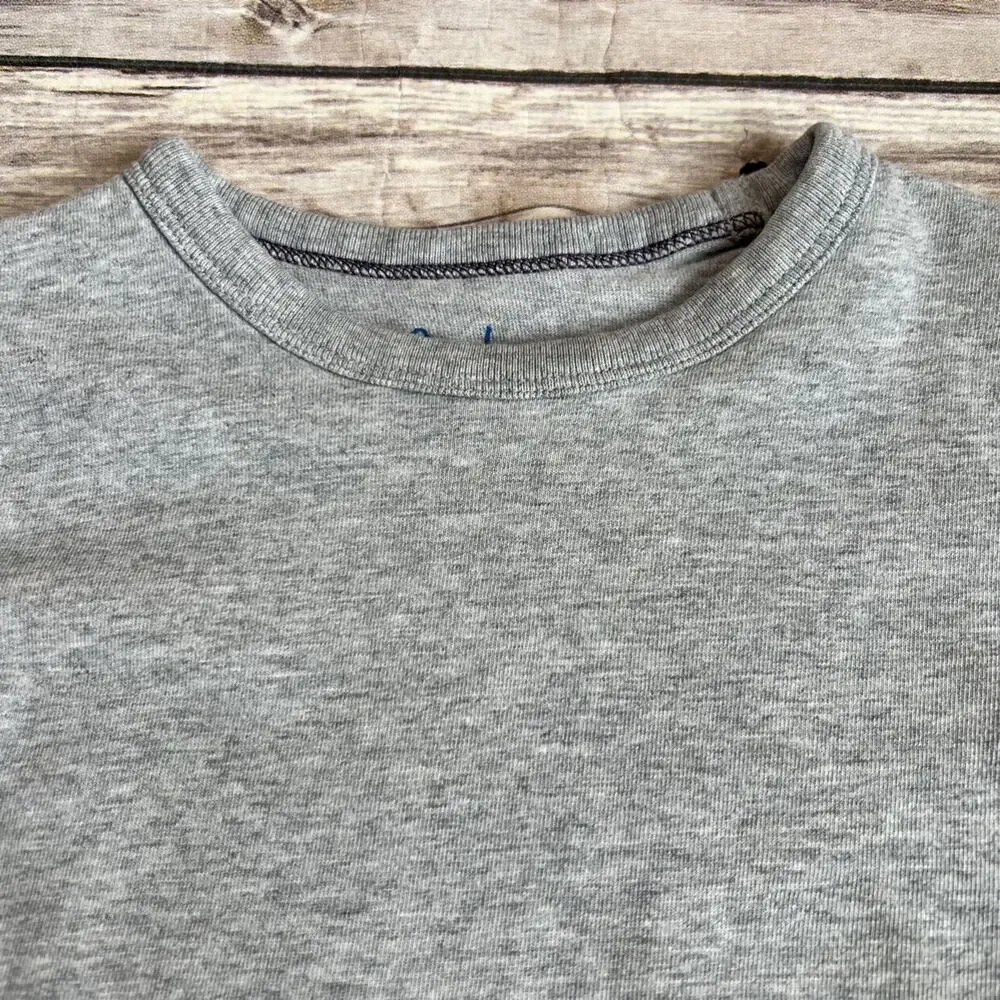 Mini Boden Gray Cotton Long Sleeve Tee 3-4Y - Picture 6 of 7